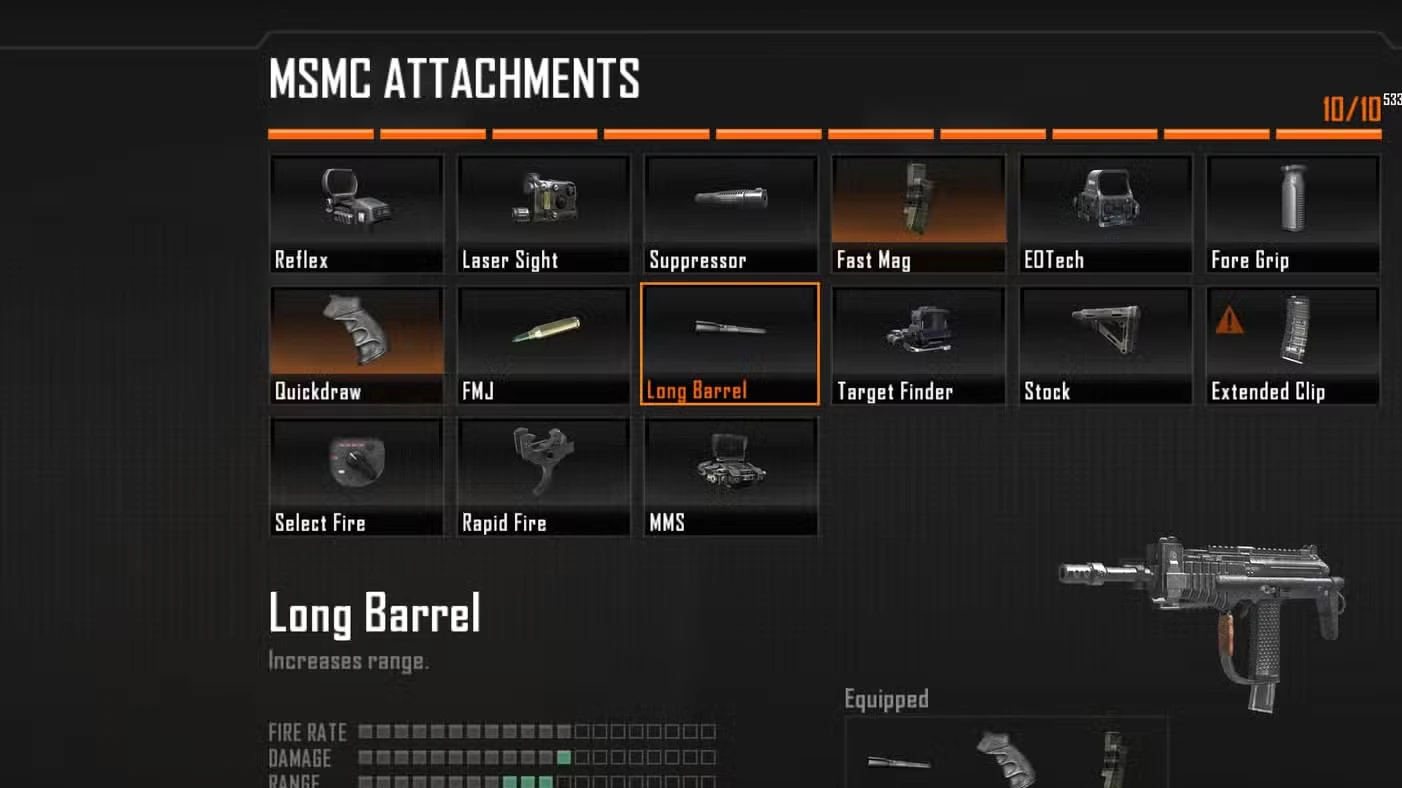 Best MSMC Class Setup in Black Ops 2