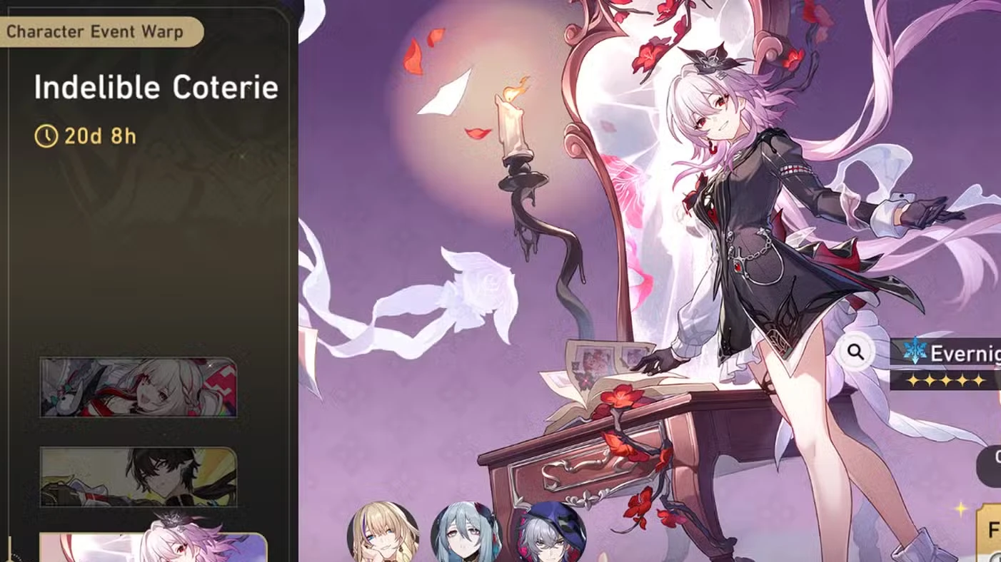 Calendário de banners de Honkai: Star Rail