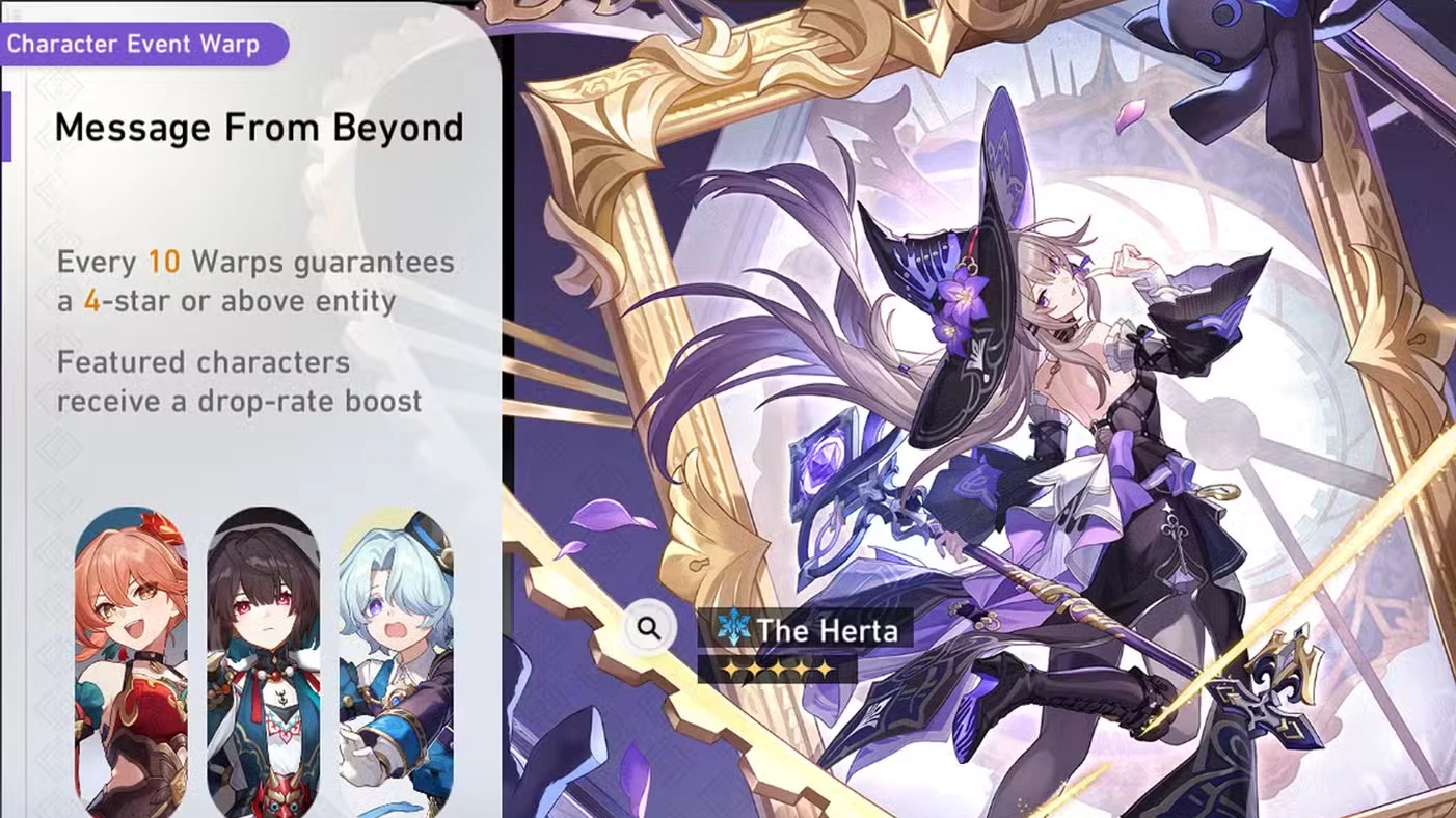 Calendário de banners de Honkai: Star Rail