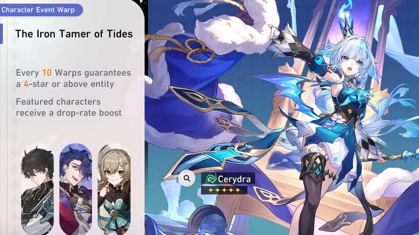 Calendário de banners de Honkai: Star Rail