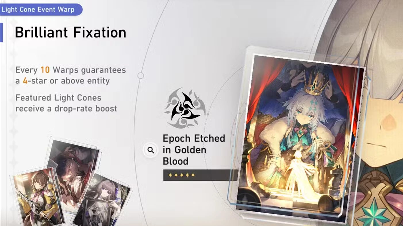 Calendário de banners de Honkai: Star Rail