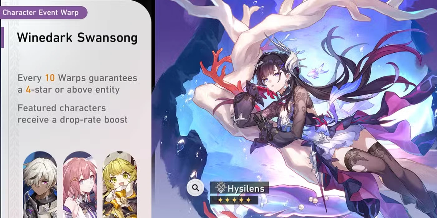 Calendário de banners de Honkai: Star Rail