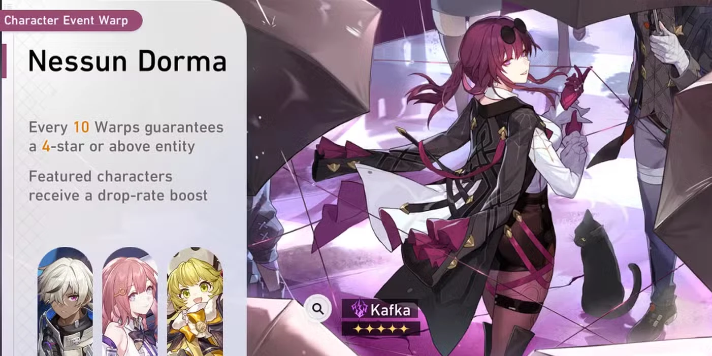 Calendário de banners de Honkai: Star Rail