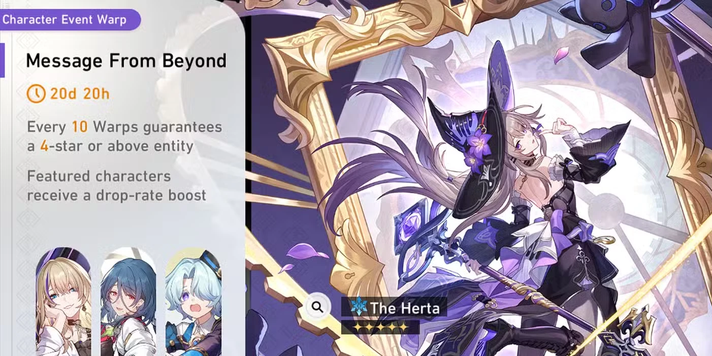 Calendário de banners de Honkai: Star Rail