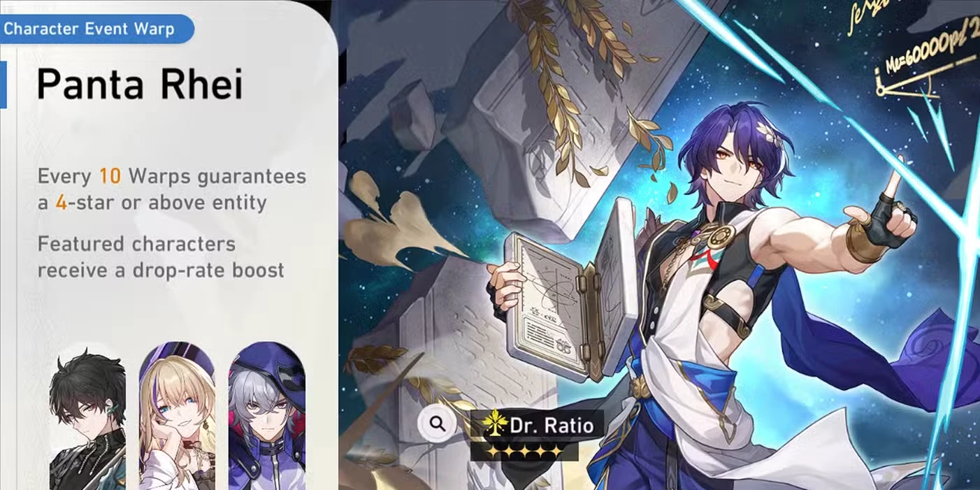 Calendário de banners de Honkai: Star Rail