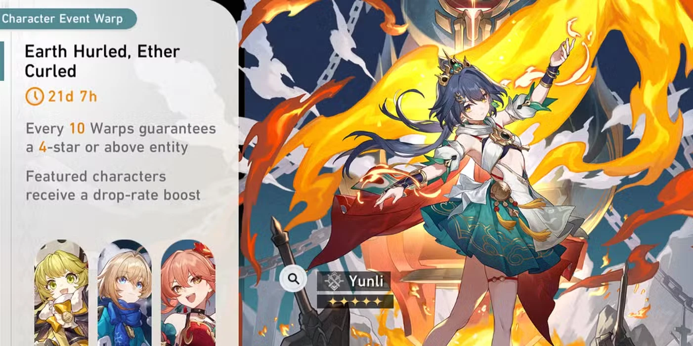 Calendário de banners de Honkai: Star Rail