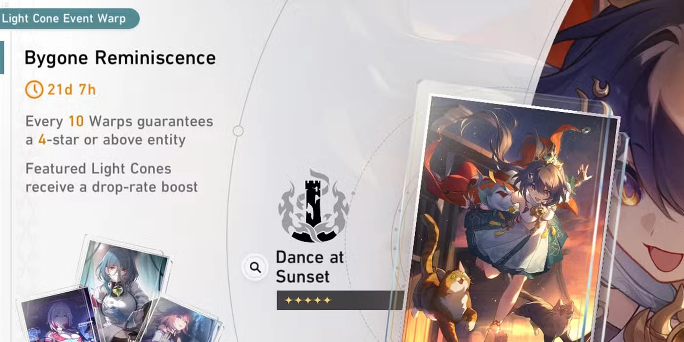 Calendário de banners de Honkai: Star Rail