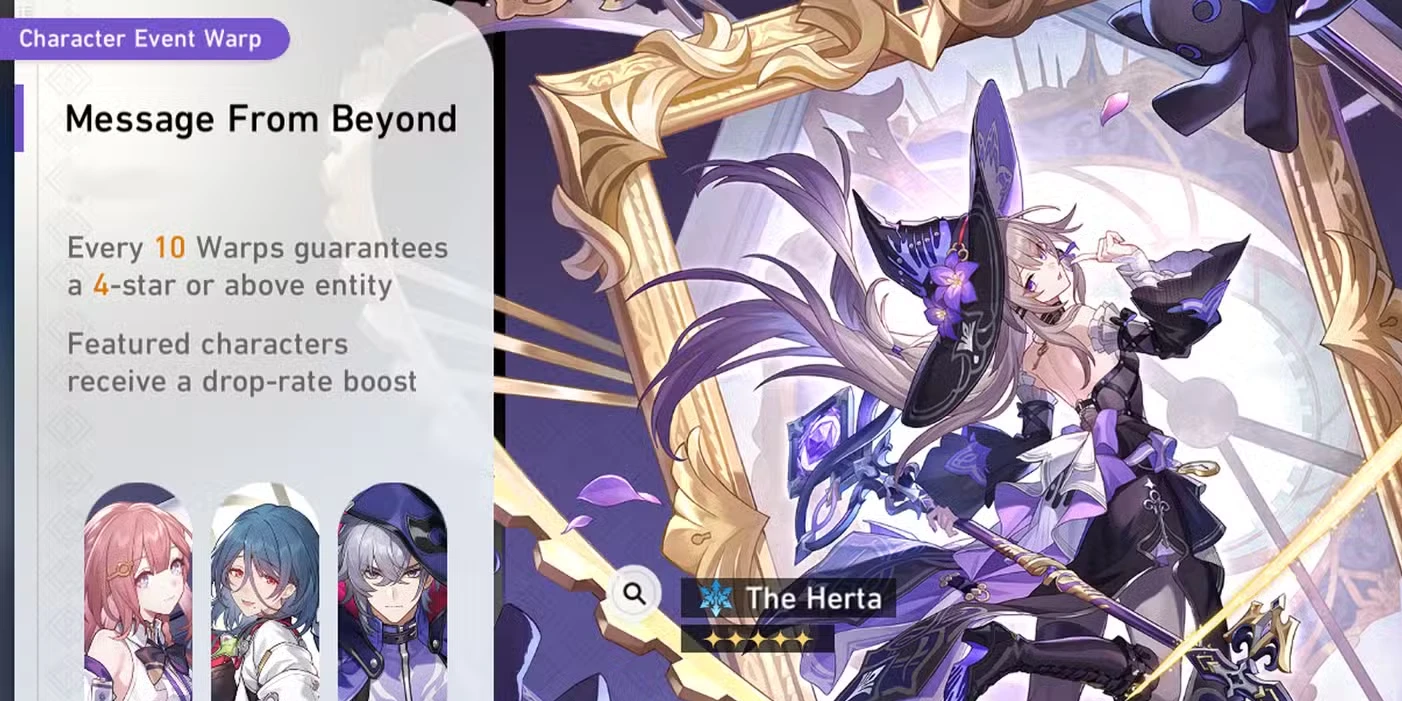 Calendário de banners de Honkai: Star Rail