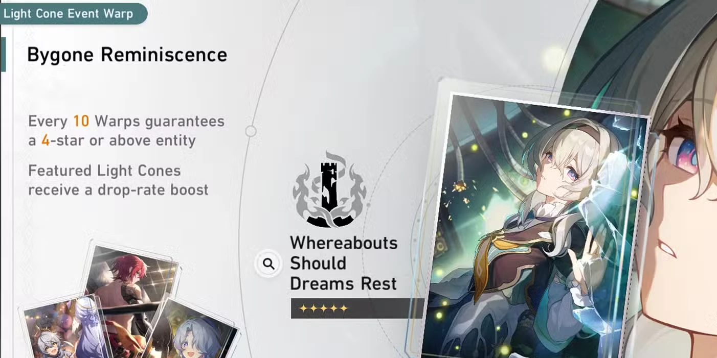 Calendário de banners de Honkai: Star Rail