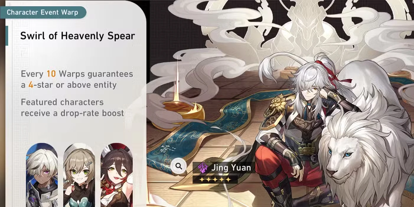 Calendário de banners de Honkai: Star Rail