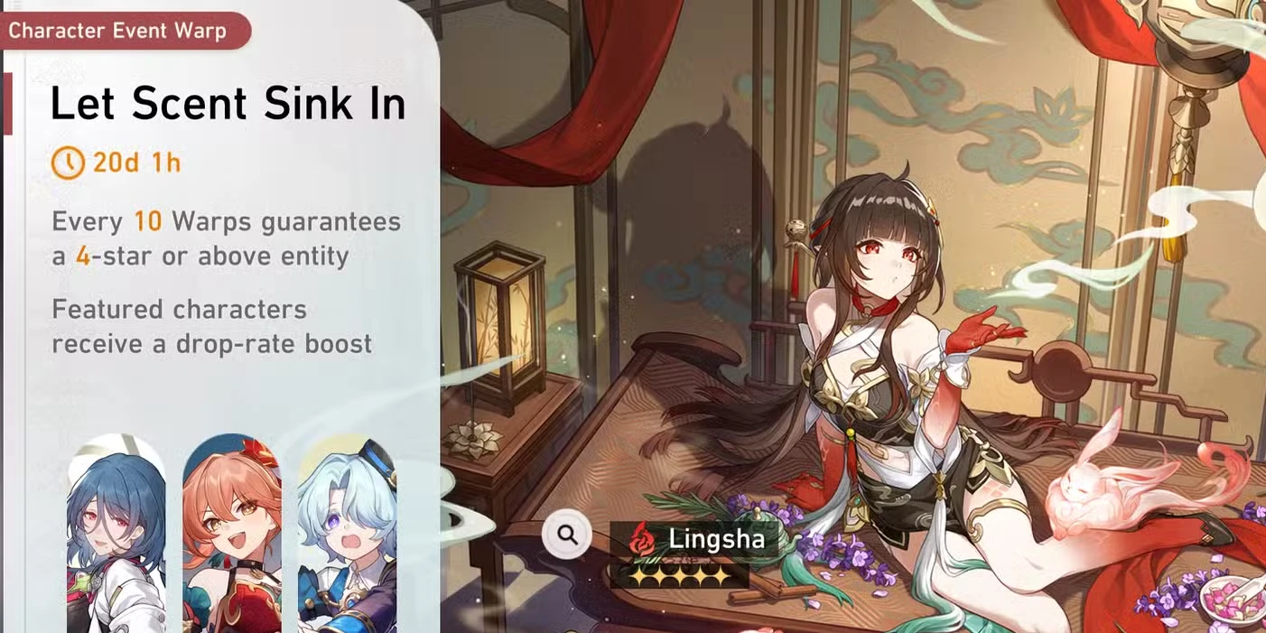 Calendário de banners de Honkai: Star Rail