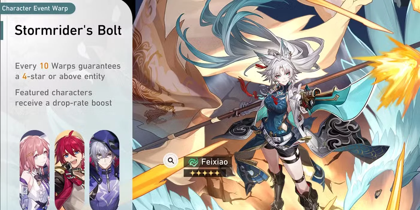 Calendário de banners de Honkai: Star Rail