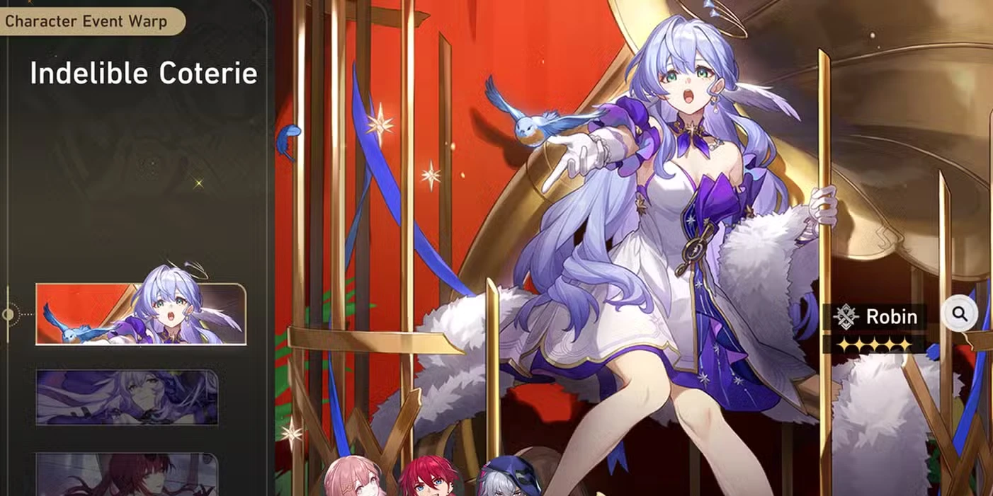 Calendário de banners de Honkai: Star Rail