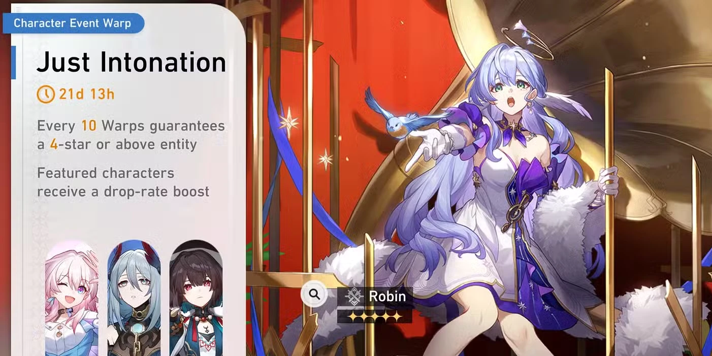 Calendário de banners de Honkai: Star Rail