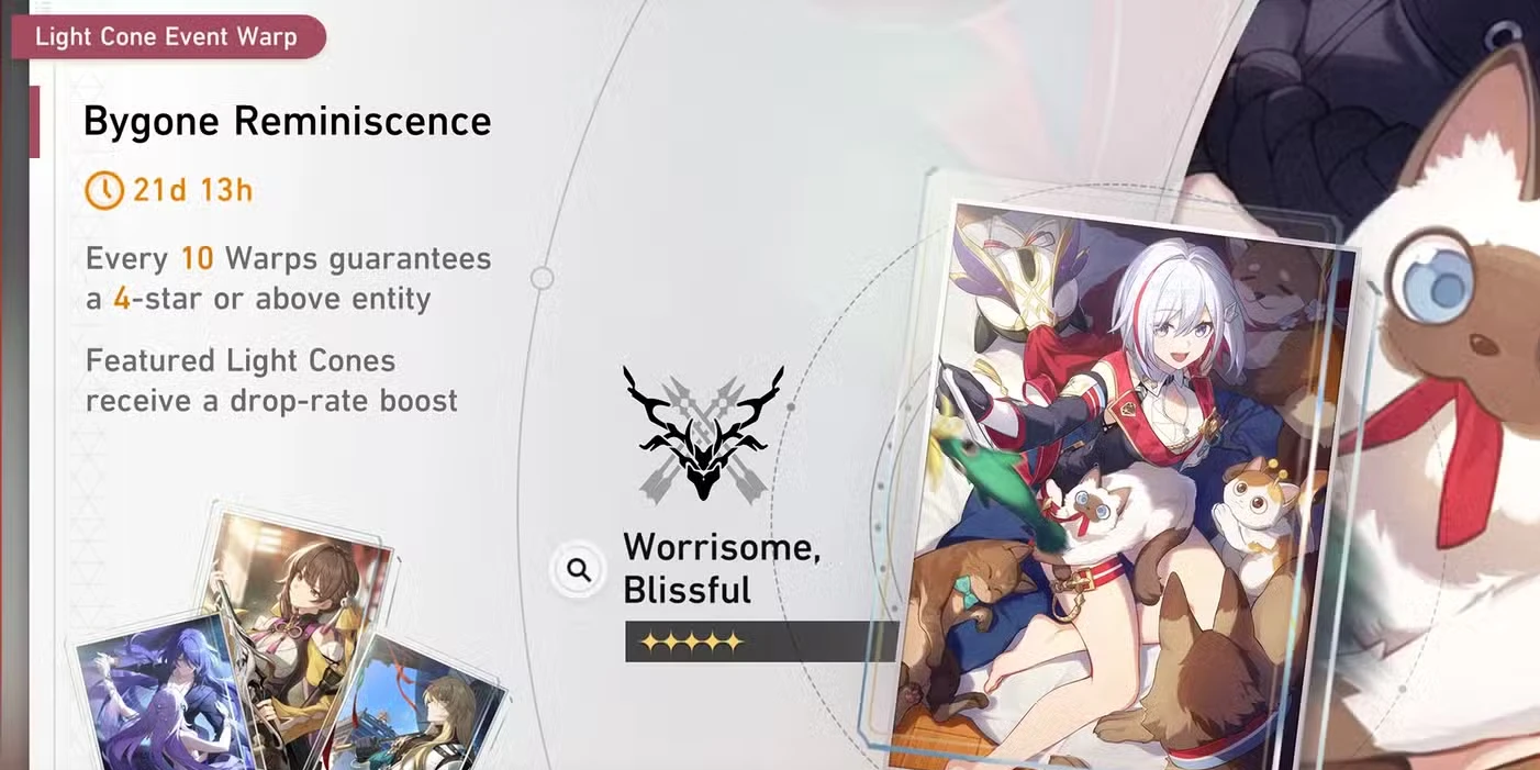 Calendário de banners de Honkai: Star Rail
