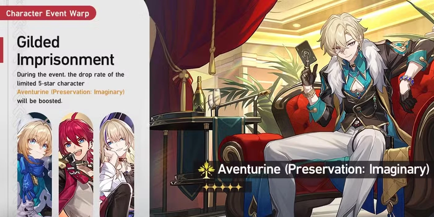 Calendário de banners de Honkai: Star Rail