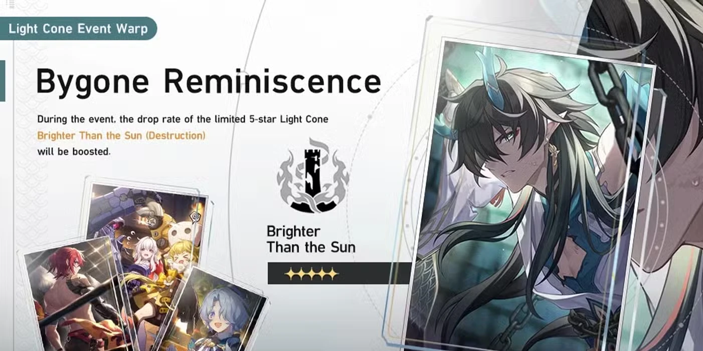 Calendário de banners de Honkai: Star Rail