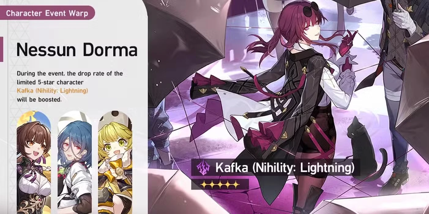 Calendário de banners de Honkai: Star Rail