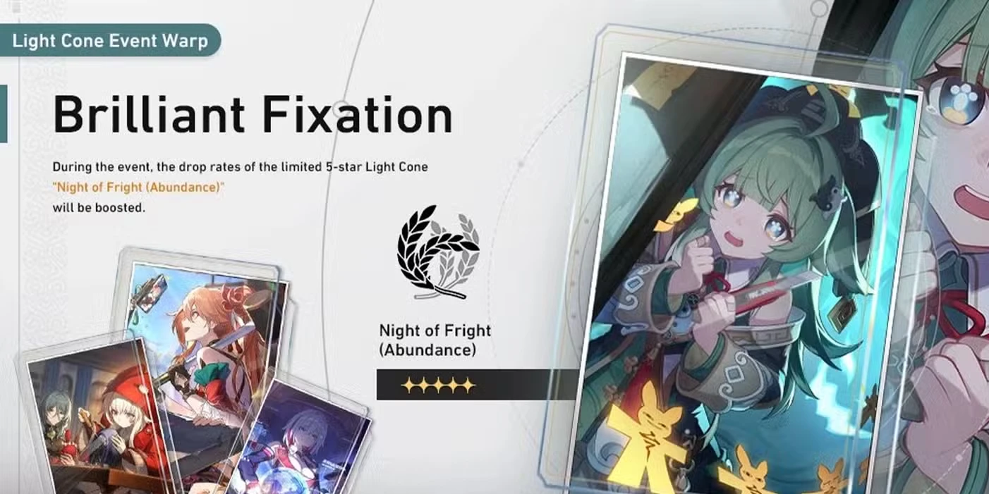Calendário de banners de Honkai: Star Rail