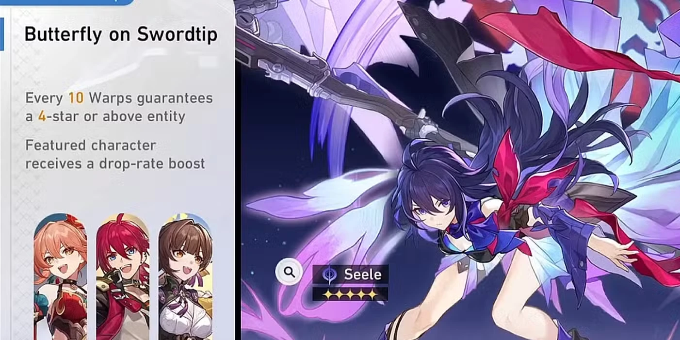 Calendário de banners de Honkai: Star Rail