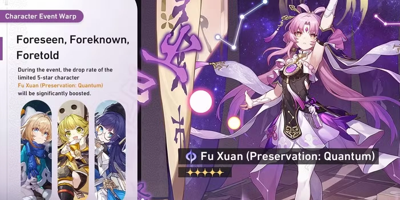 Calendário de banners de Honkai: Star Rail