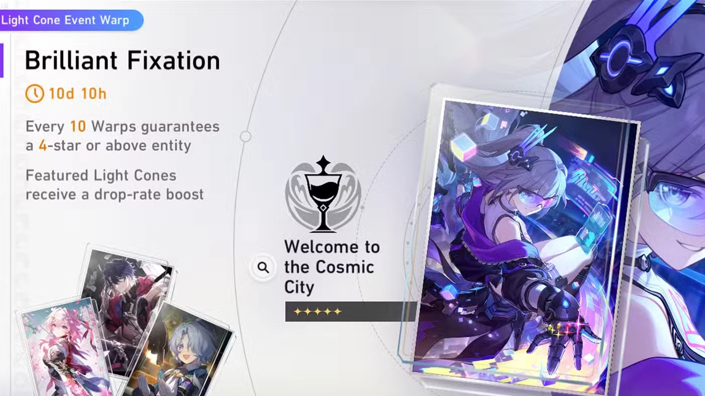 Calendário de banners de Honkai: Star Rail