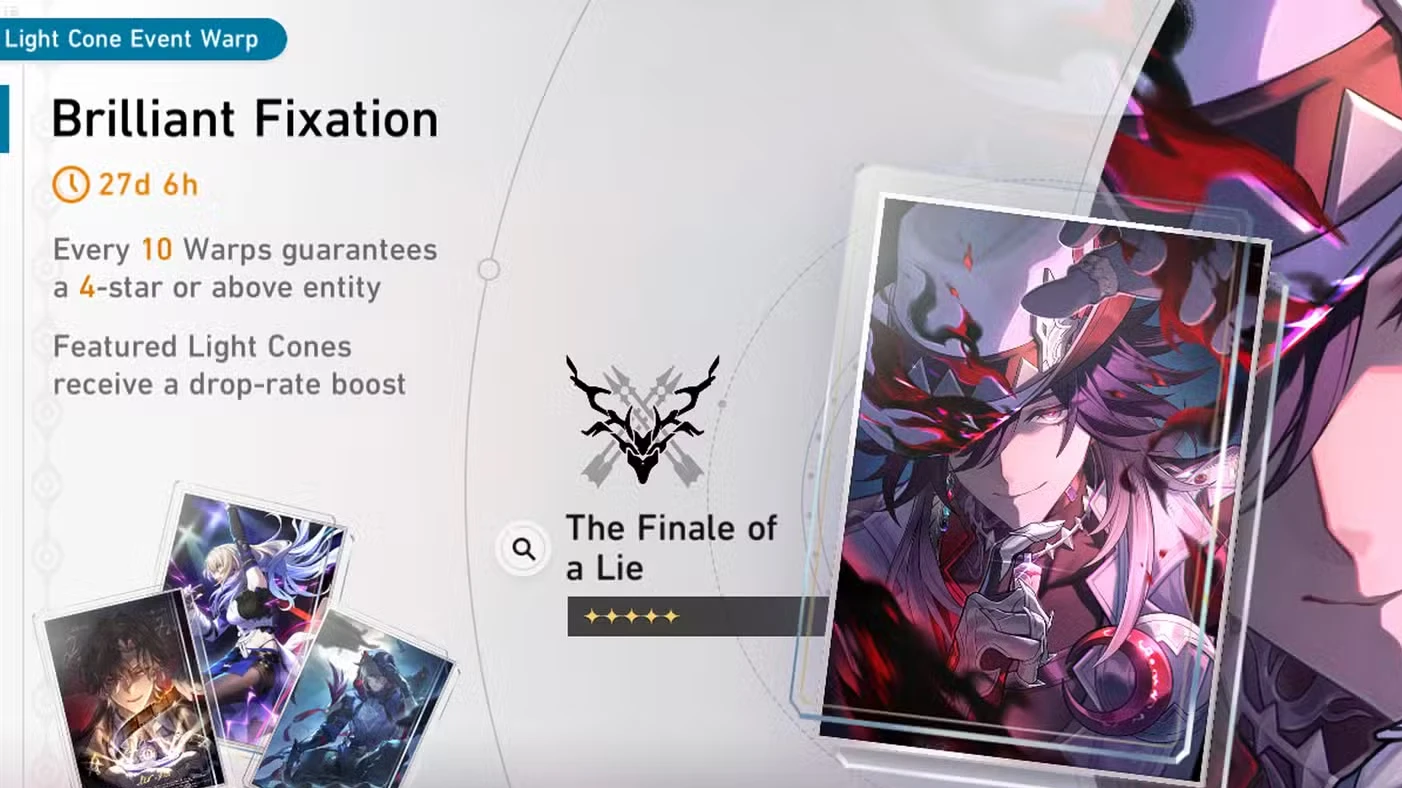 Calendário de banners de Honkai: Star Rail
