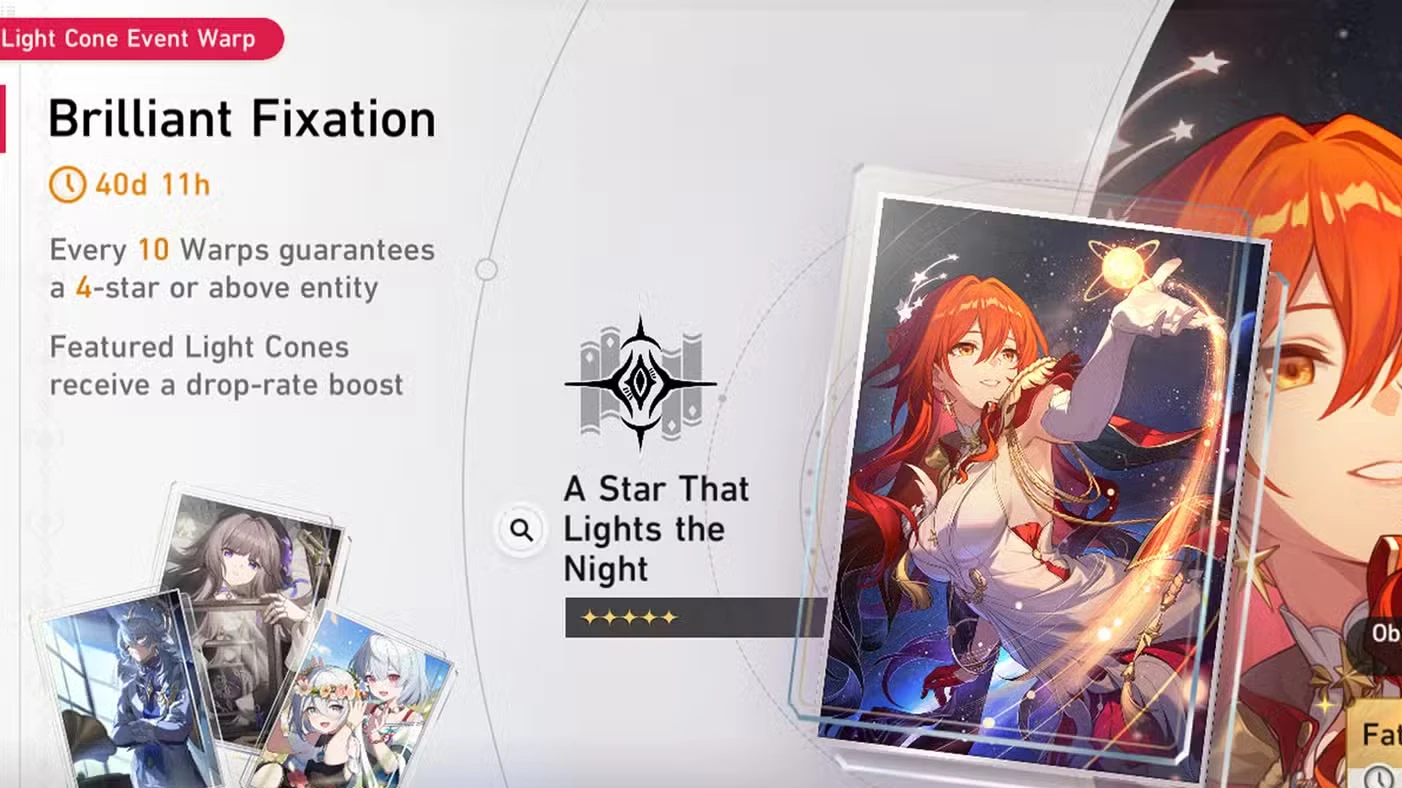 Calendário de banners de Honkai: Star Rail