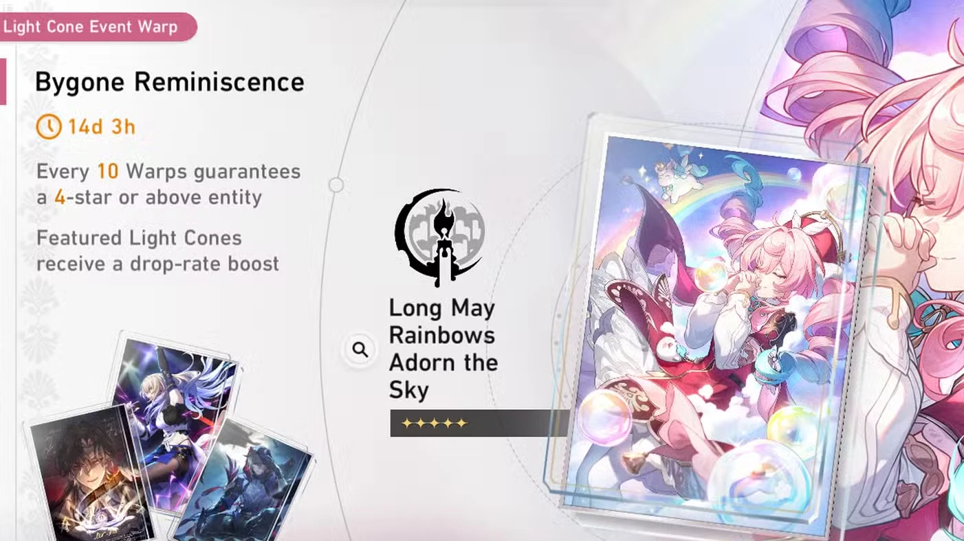 Calendário de banners de Honkai: Star Rail