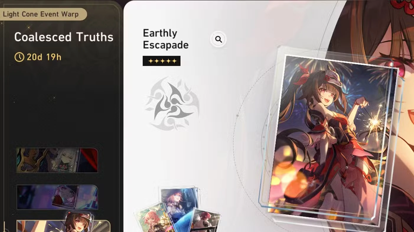 Calendário de banners de Honkai: Star Rail