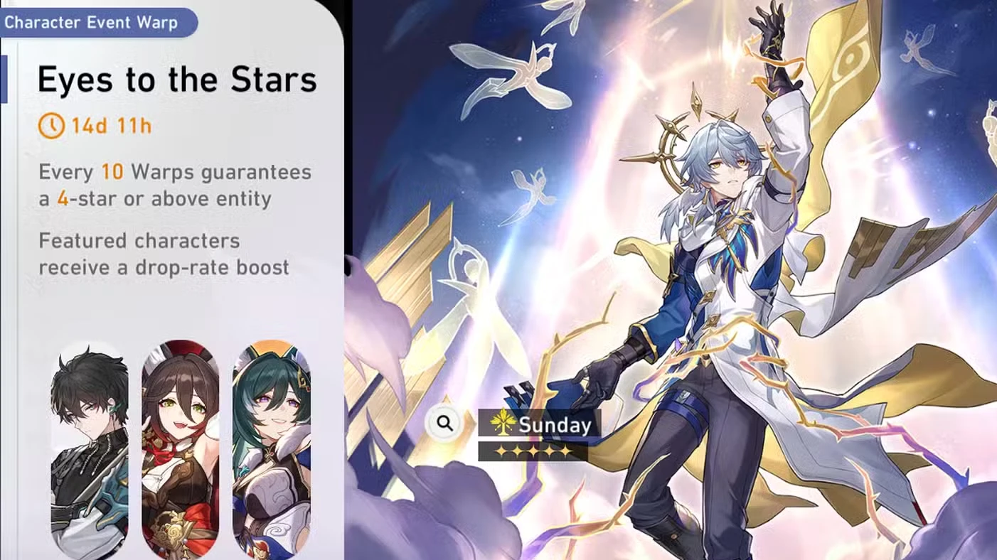 Calendário de banners de Honkai: Star Rail