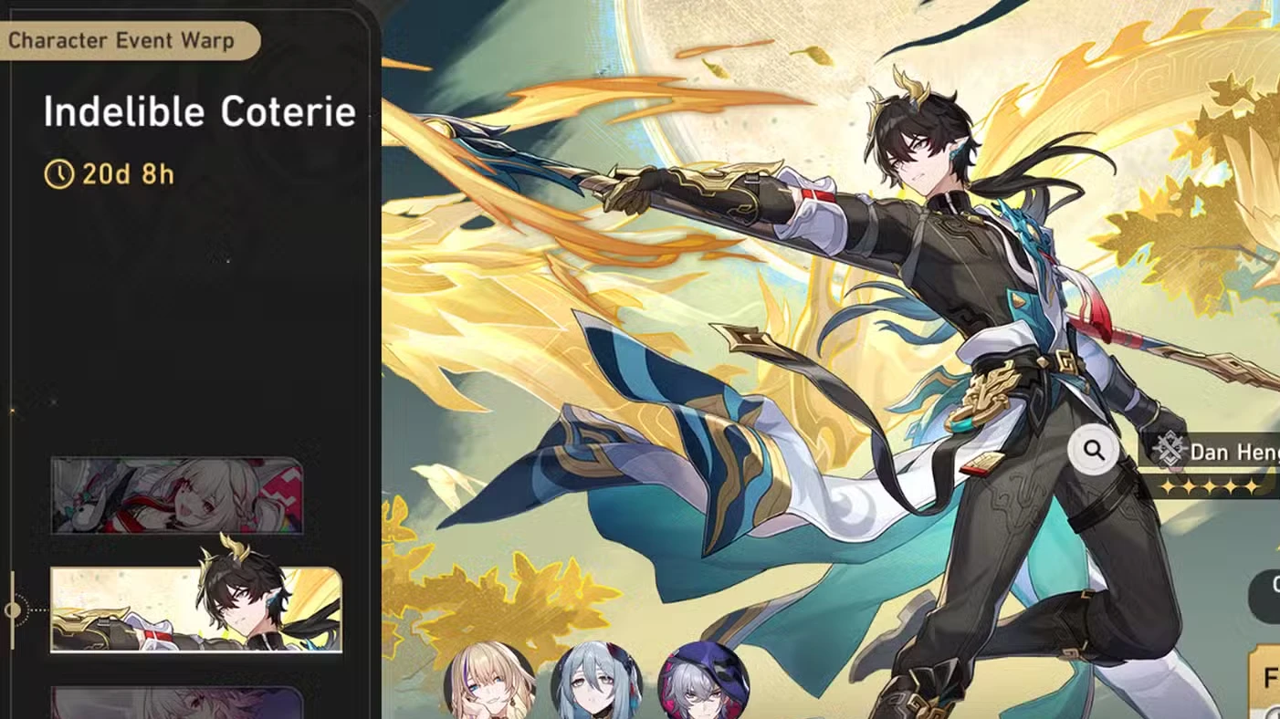 Calendário de banners de Honkai: Star Rail