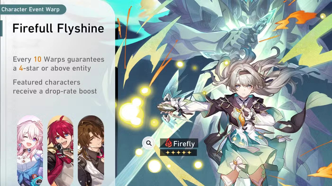 Calendário de banners de Honkai: Star Rail