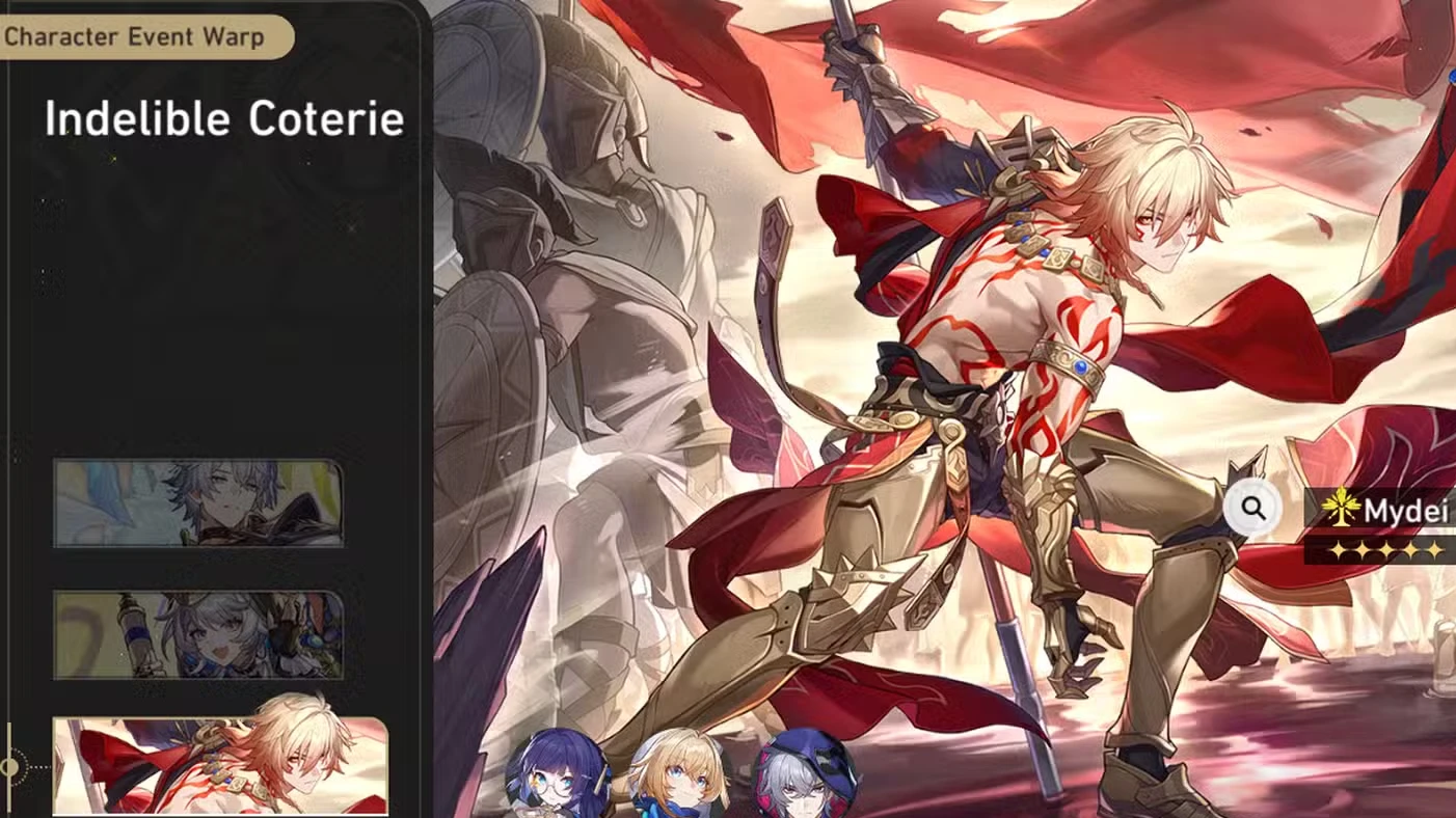 Calendário de banners de Honkai: Star Rail