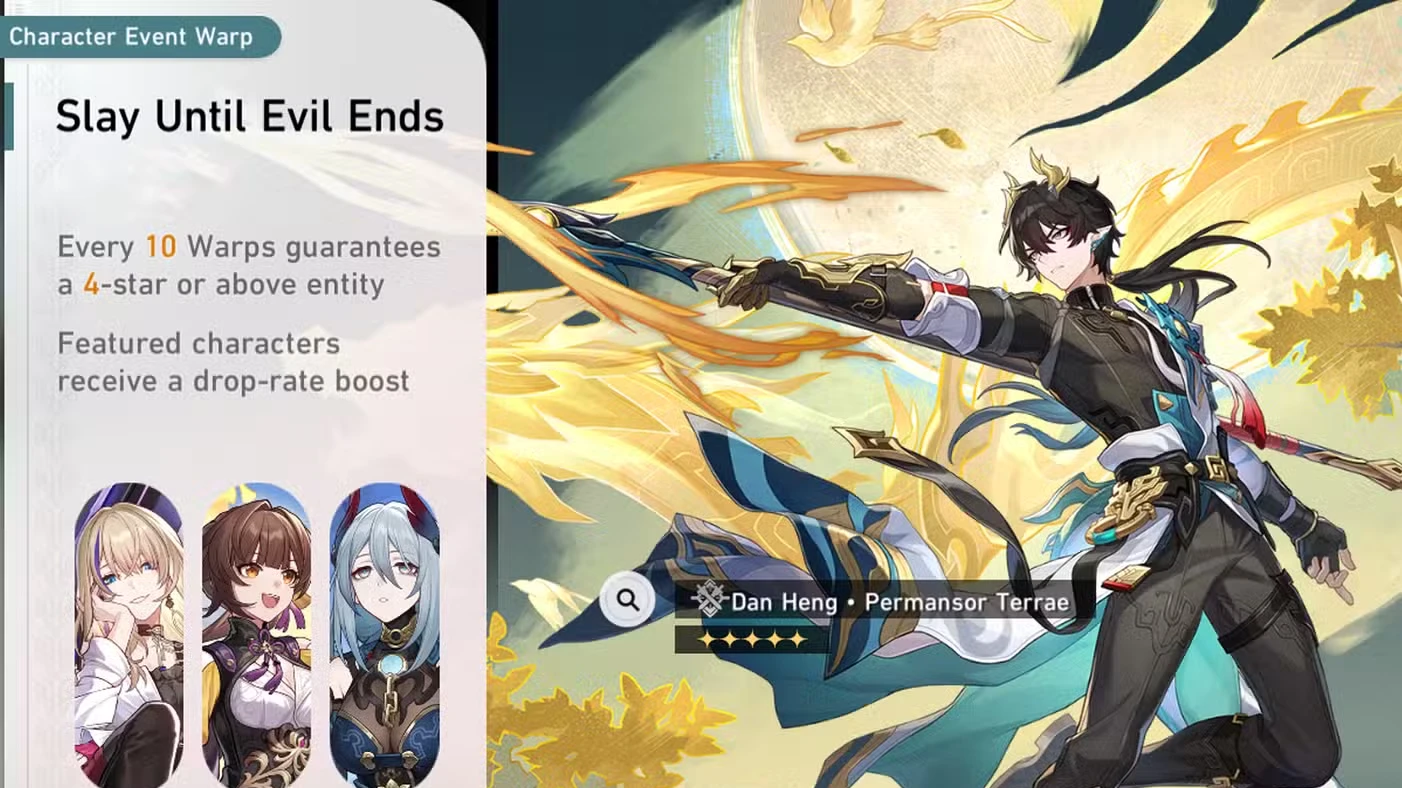 Calendário de banners de Honkai: Star Rail