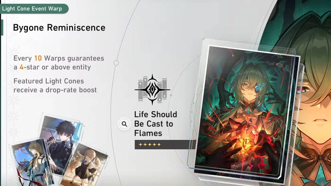Calendário de banners de Honkai: Star Rail