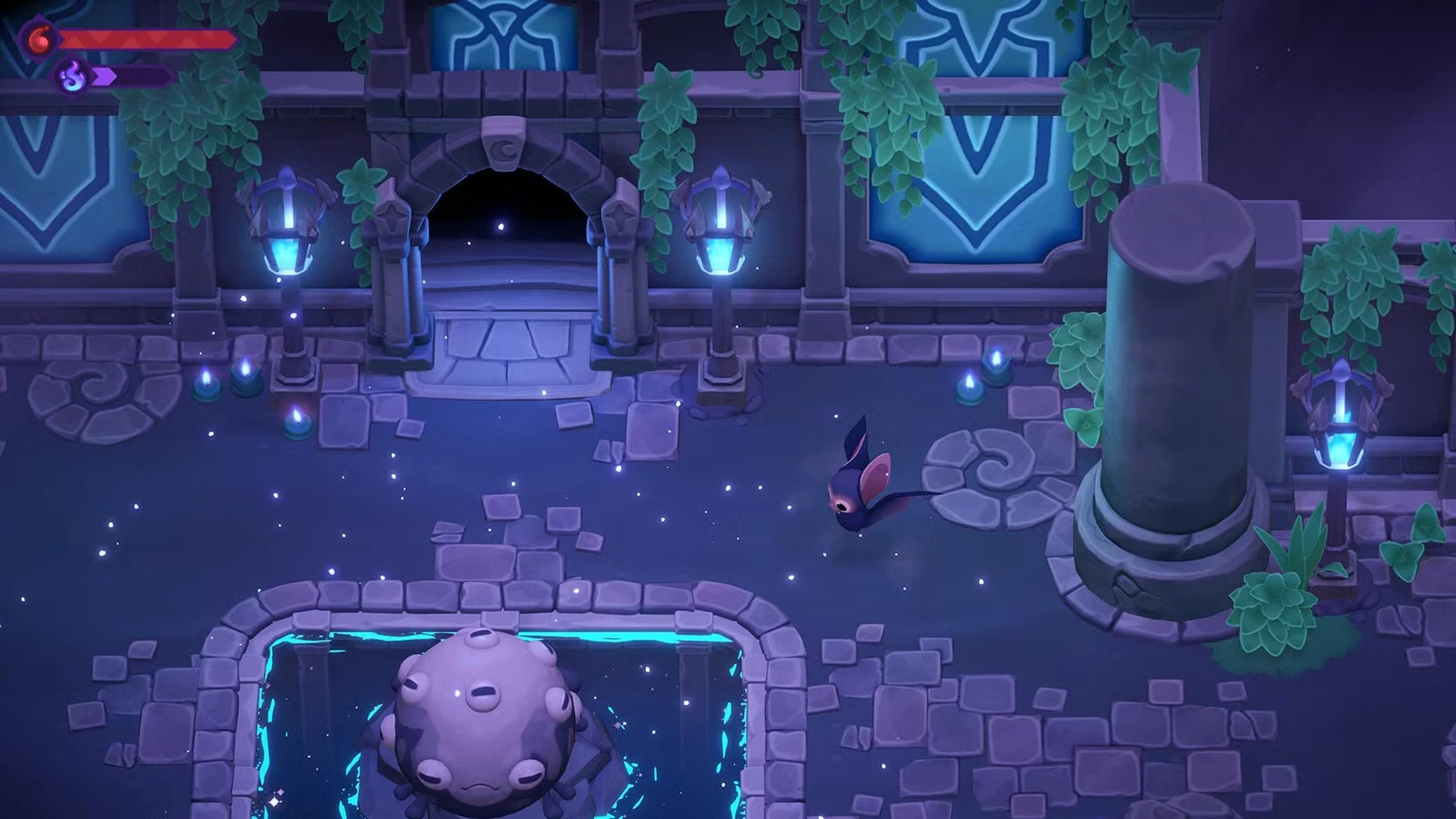 Como colher plantas Drikker em Moonlight Peaks