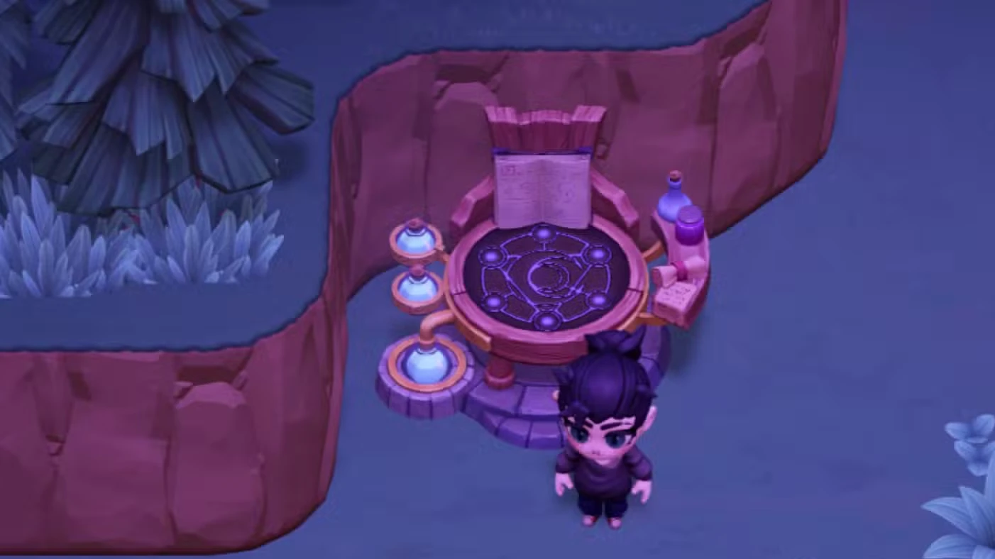 Como colher plantas Drikker em Moonlight Peaks