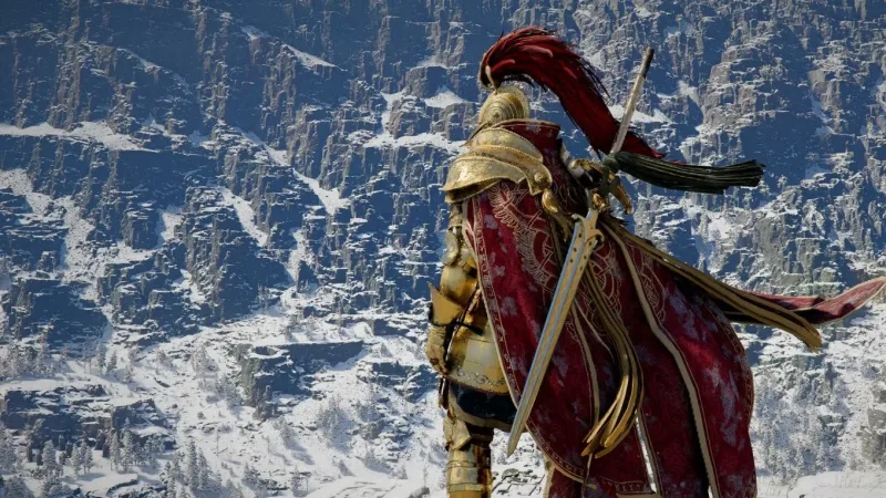 Onde encontrar o conjunto Knight of Carnage em Crimson Desert