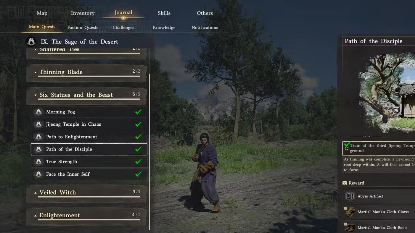 Crimson Desert: Martial Monk Set Location