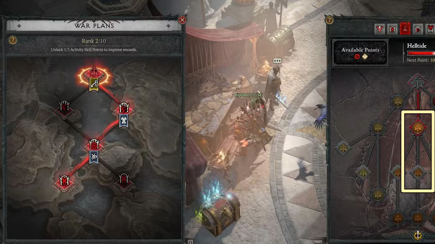 Diablo 4 Activities Tree Guide for Season 14
