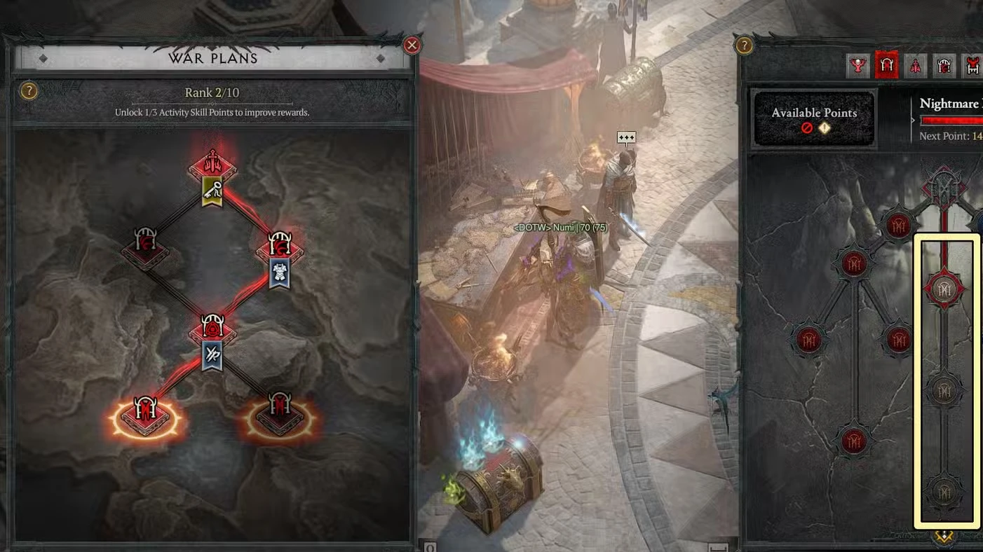Diablo 4 Activities Tree Guide for Season 14