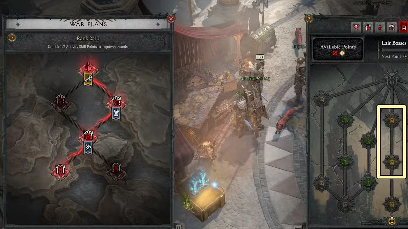 Diablo 4 Activities Tree Guide for Season 14