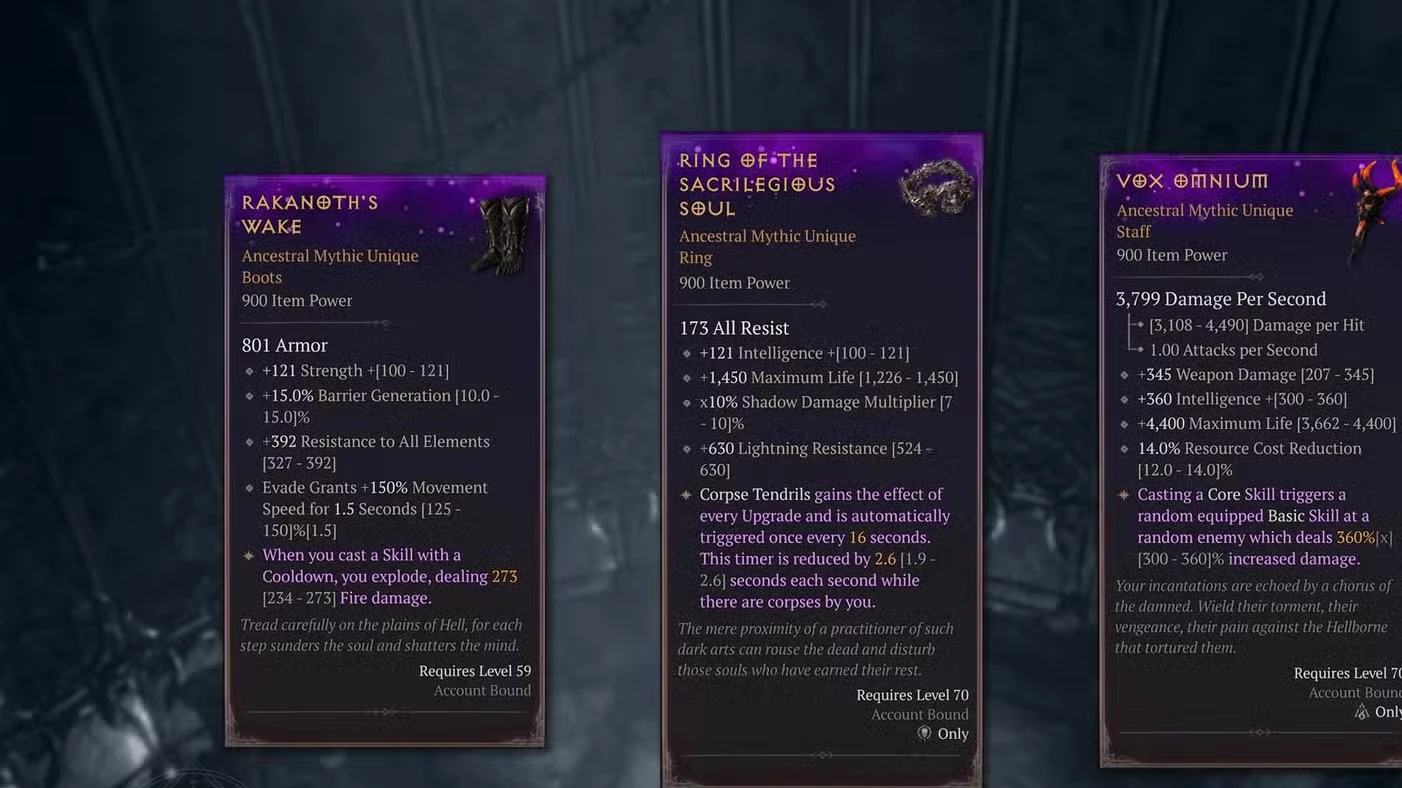 Diablo 4: Mythic 3.0, Explained