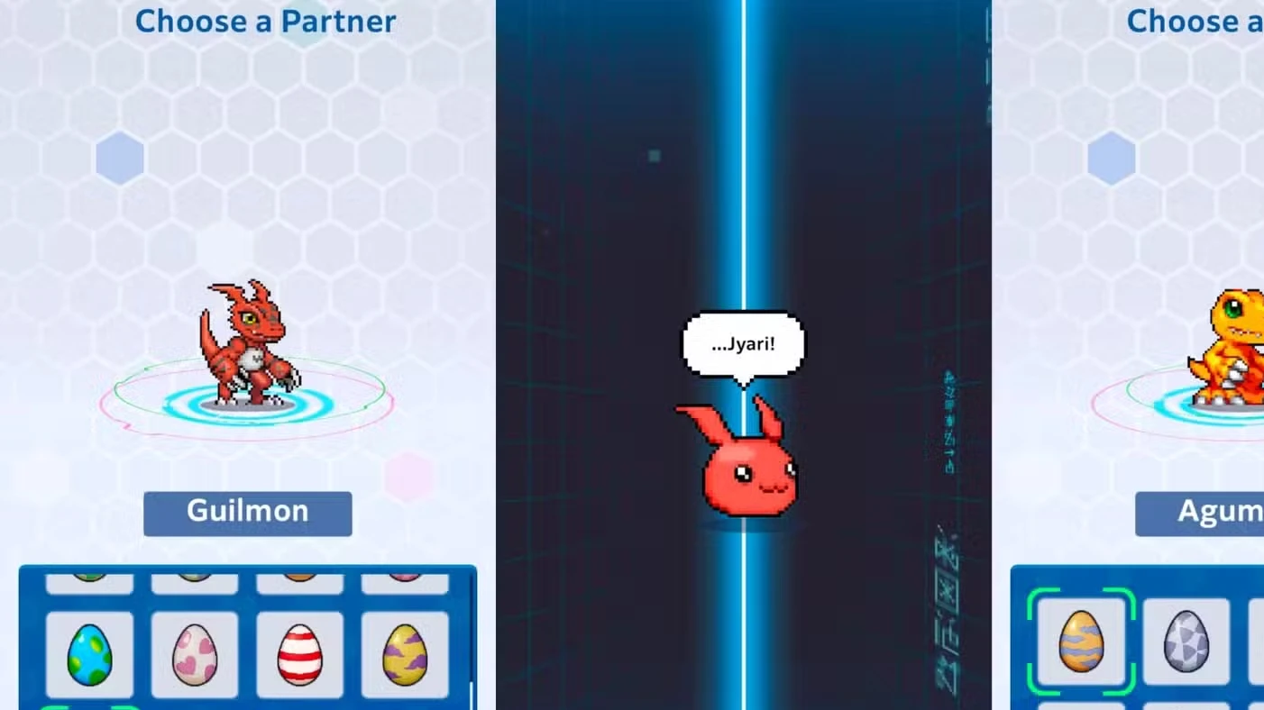 Qual parceiro escolher em Digimon UP: melhores iniciais e diferenças