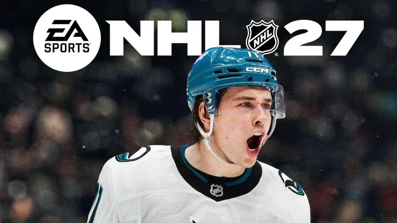 Macklin Celebrini é o jogador da capa de NHL 27
