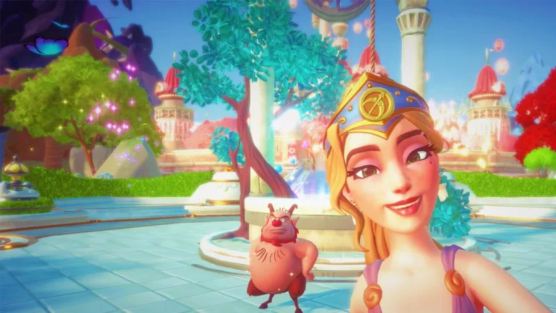 Como entregar gemas ao sátiro rabugento em Disney Dreamlight Valley