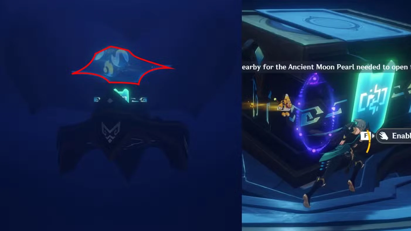 Explore The Facility Interior Quest Guide In Genshin Impact (Beneath the Lunar Sea Puzzle)