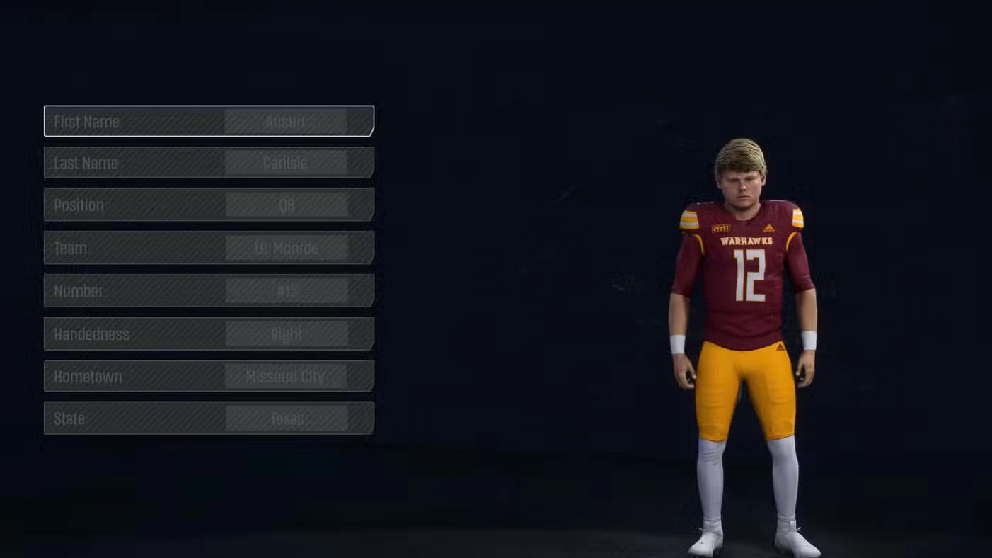 Fastest QBs in College Football 27