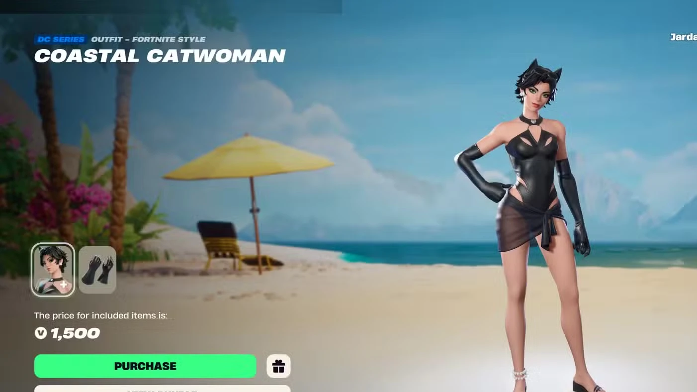 Fortnite: skins de verão da DC, pacotes e preços